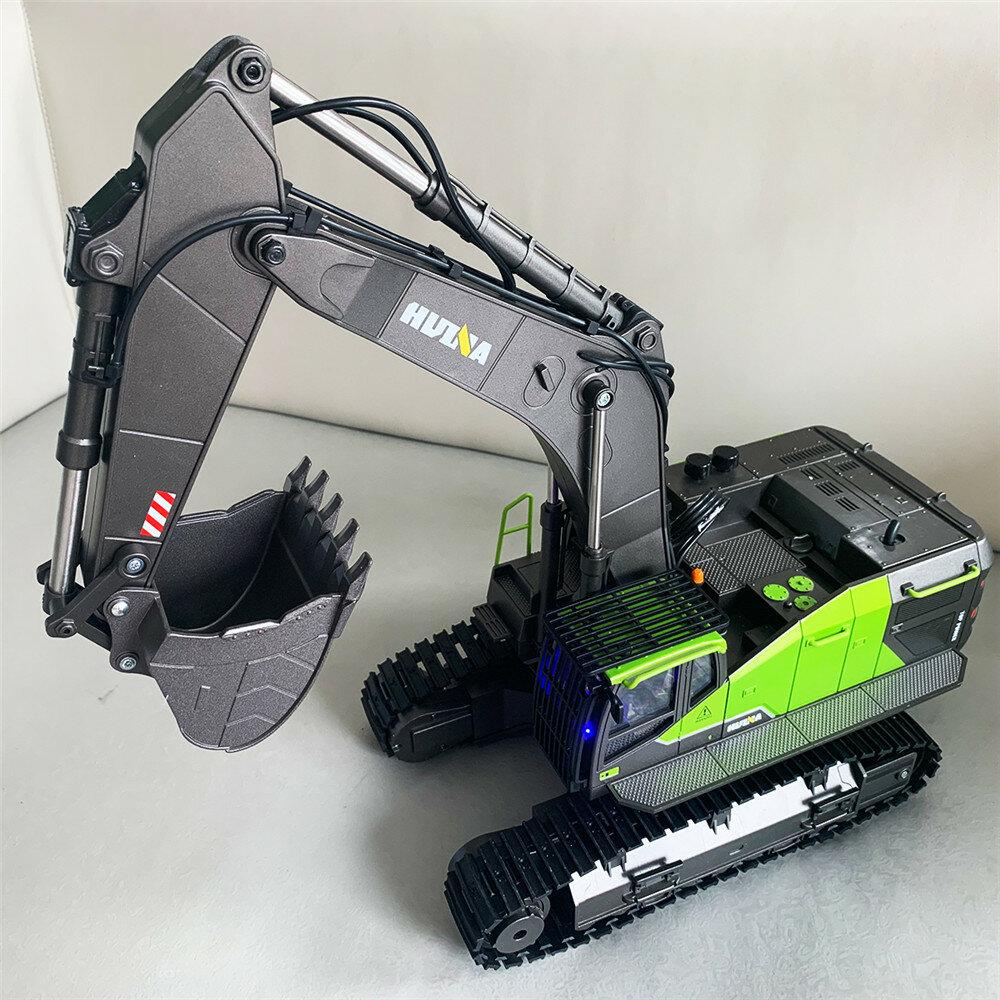 RTR 1/14 22CH RC Excavator Alloy Bucket Vehicles Models