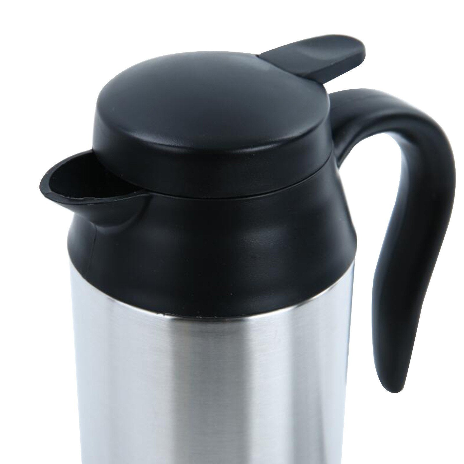 750ml Stainless Steel Car Electric Kettle Heating Insulation Mug Travel Pot 12V