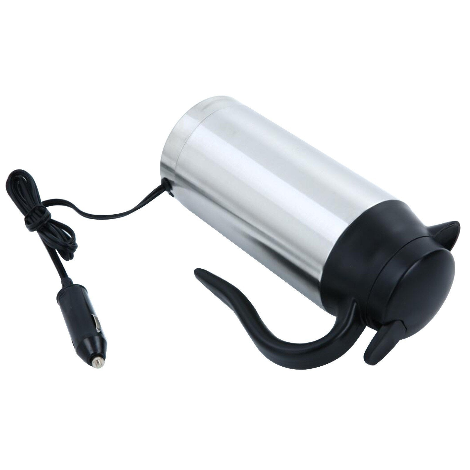 750ml Stainless Steel Car Electric Kettle Heating Insulation Mug Travel Pot 12V