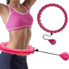 Adjustable Sport Hoops Abdominal Thin Waist Exercise Detachable Fitness Equipment Gym Home Training