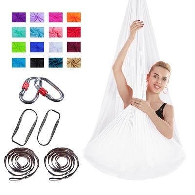 Aerial Yoga Hammock Premium Silk Swing Antigravity Belts