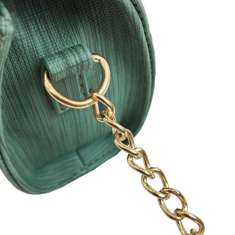 Women Shoulder Bag Crossbody Messenger Chain O-Ring Clutch Small
