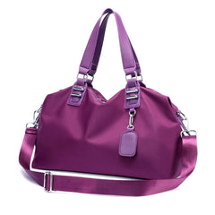 Women Handbag Nylon Waterproof Solid Large Capacity Multifunction Casual Outdoor Sports Tote