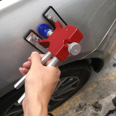 Car Paintless Dent Repair Tools Puller +15 Pcs Glue Tabs +110-240V 40W Hot Melt Gun w/ 5pcs Sticks
