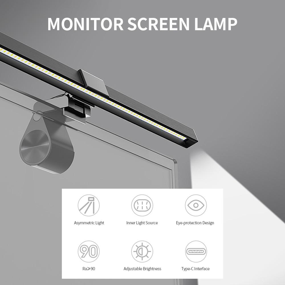 USB Screen Lamp Computer Monitor Hanging Light LED Eye-caring Desk Office Study Reading for PC