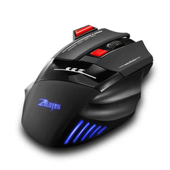 Wireless Gaming Mouse Rechargeable Adjustable 4000DPI Optical 2.4G 30m