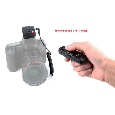 2.4GHZ FSK Wireless Remote Shutter Controller Set Time Lapse BULB with C1 Cable 100m Distance