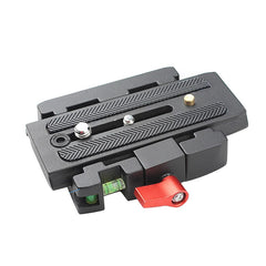 Quick Release Clamp Adapter + Plate P200 Compatible for Manfrotto 501 500AH 701HDV 503HDV Q5