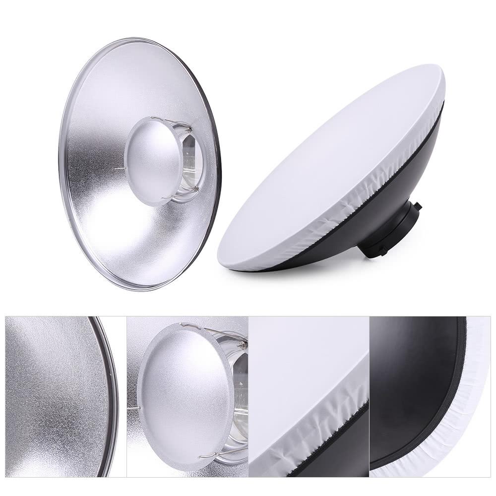 41cm Beauty Dish Reflector Strobe Lighting for Bowens Mount Speedlite Photogrophy Light Studio Accessory