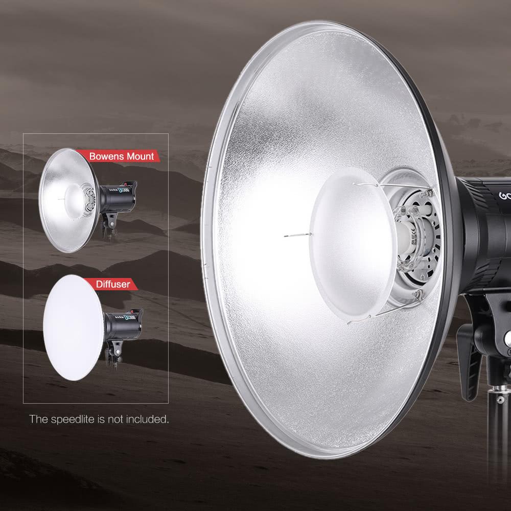 41cm Beauty Dish Reflector Strobe Lighting for Bowens Mount Speedlite Photogrophy Light Studio Accessory