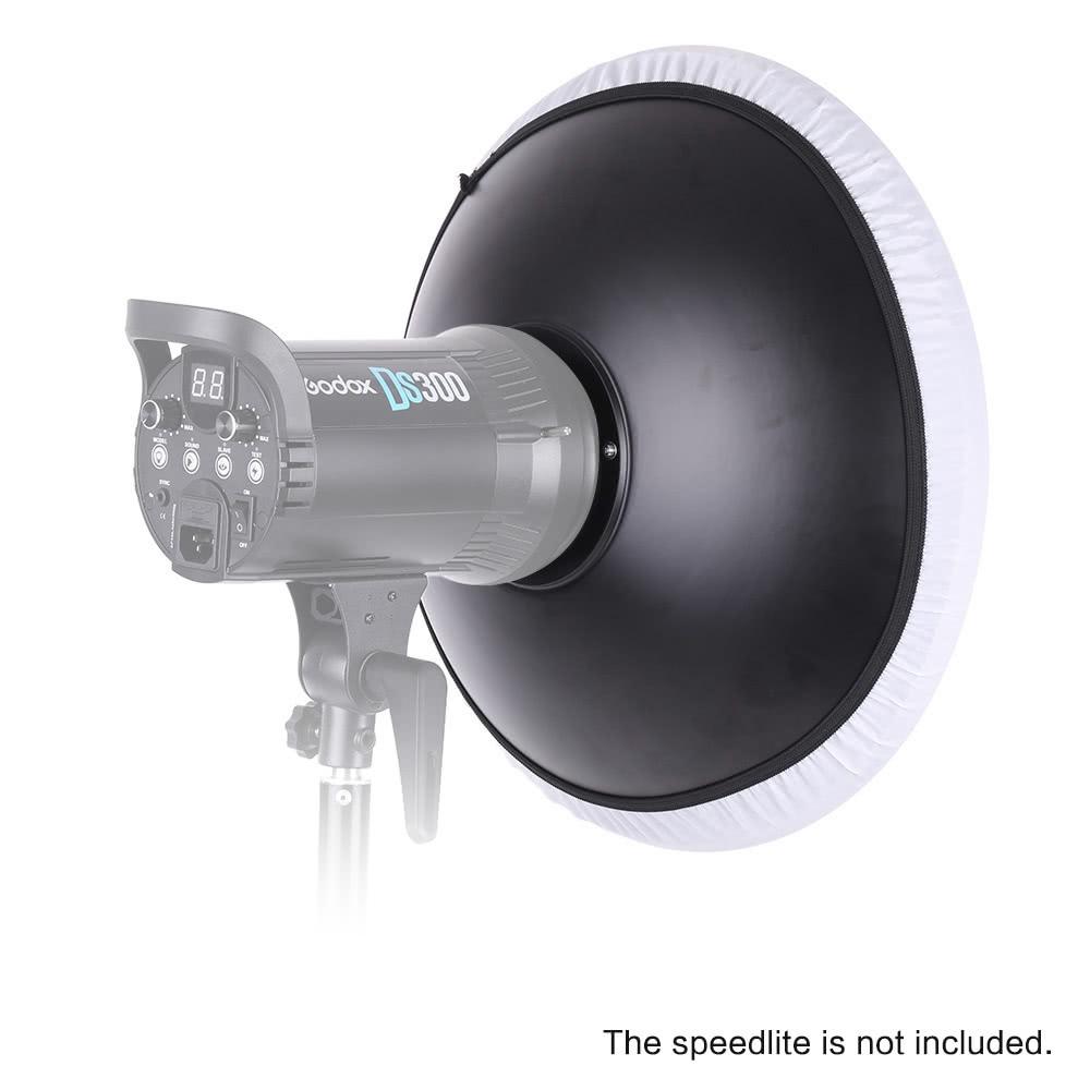 41cm Beauty Dish Reflector Strobe Lighting for Bowens Mount Speedlite Photogrophy Light Studio Accessory