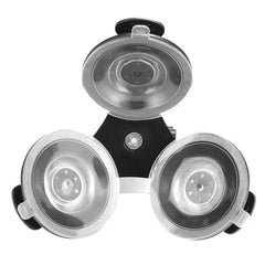 Sports Camera Triple Suction Cup Mount Sucker for GroPro Hero 5/4/3+/3 Yi with Tripod Adapter Action