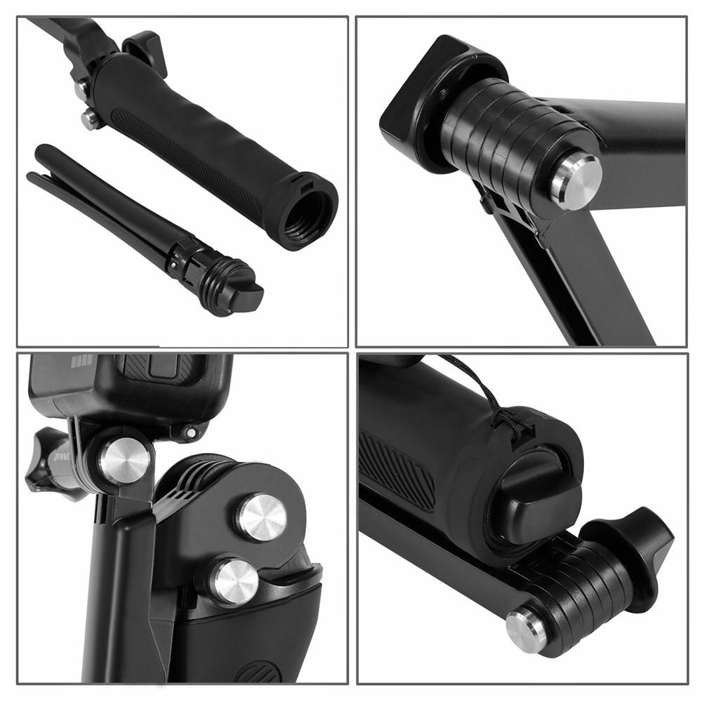 3 Way Floating Handle Grip Tripod Mount