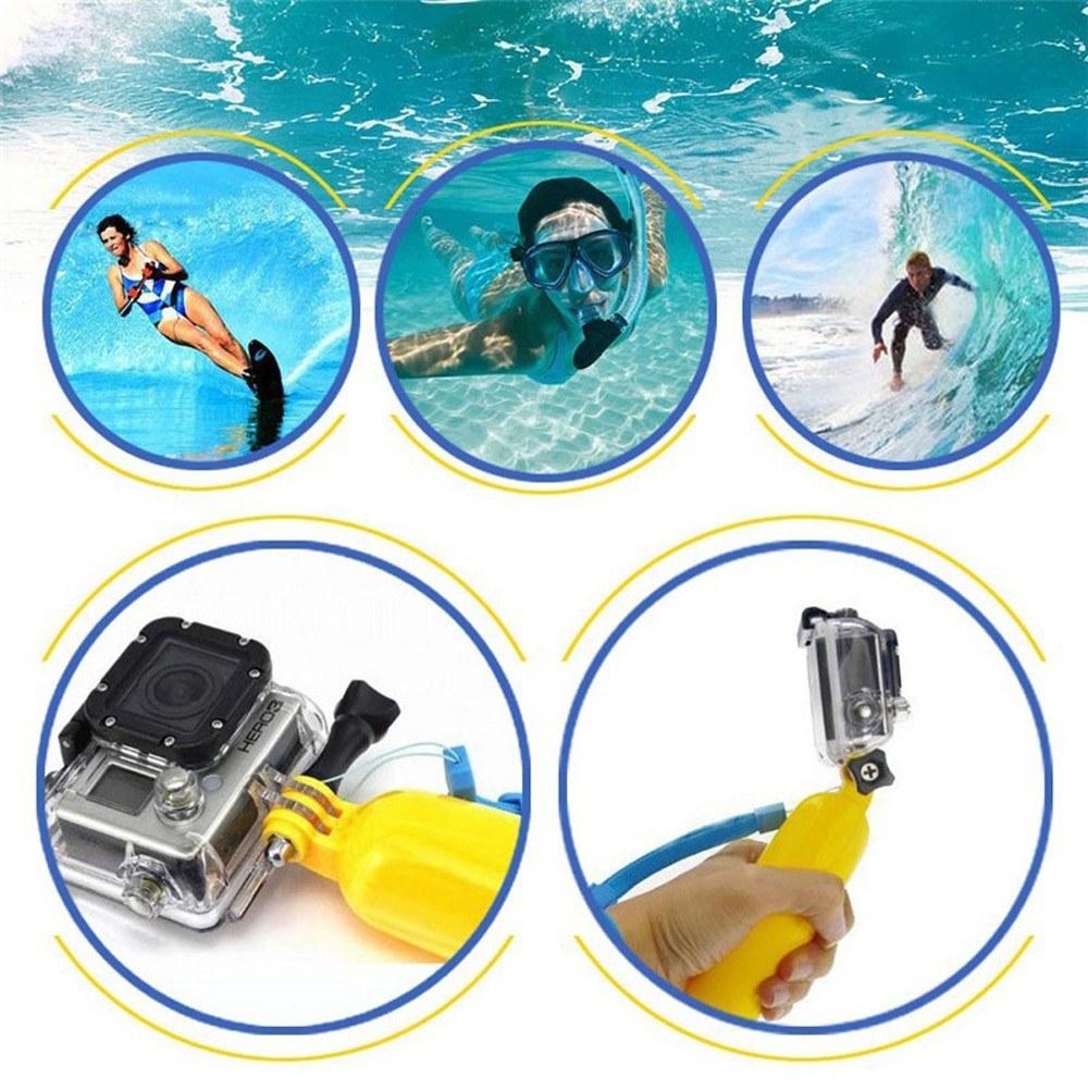 Three-piece Suit Adjustable Action For Gopro Camera Chest Strap Headband Floating Hand Grip