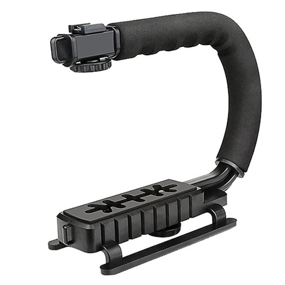 Camera Handheld Holder Flash Bracket U type Hand Motion Stabilizer Stable Frame Grip for Video DSLR SLR