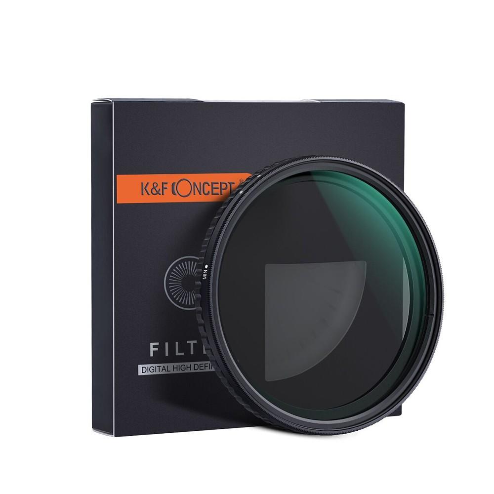 72mm Ultra-thin Adjustable Variable Neutral Density ND Filter Fader for Camera Lens Canon Sony Nikon Cameras