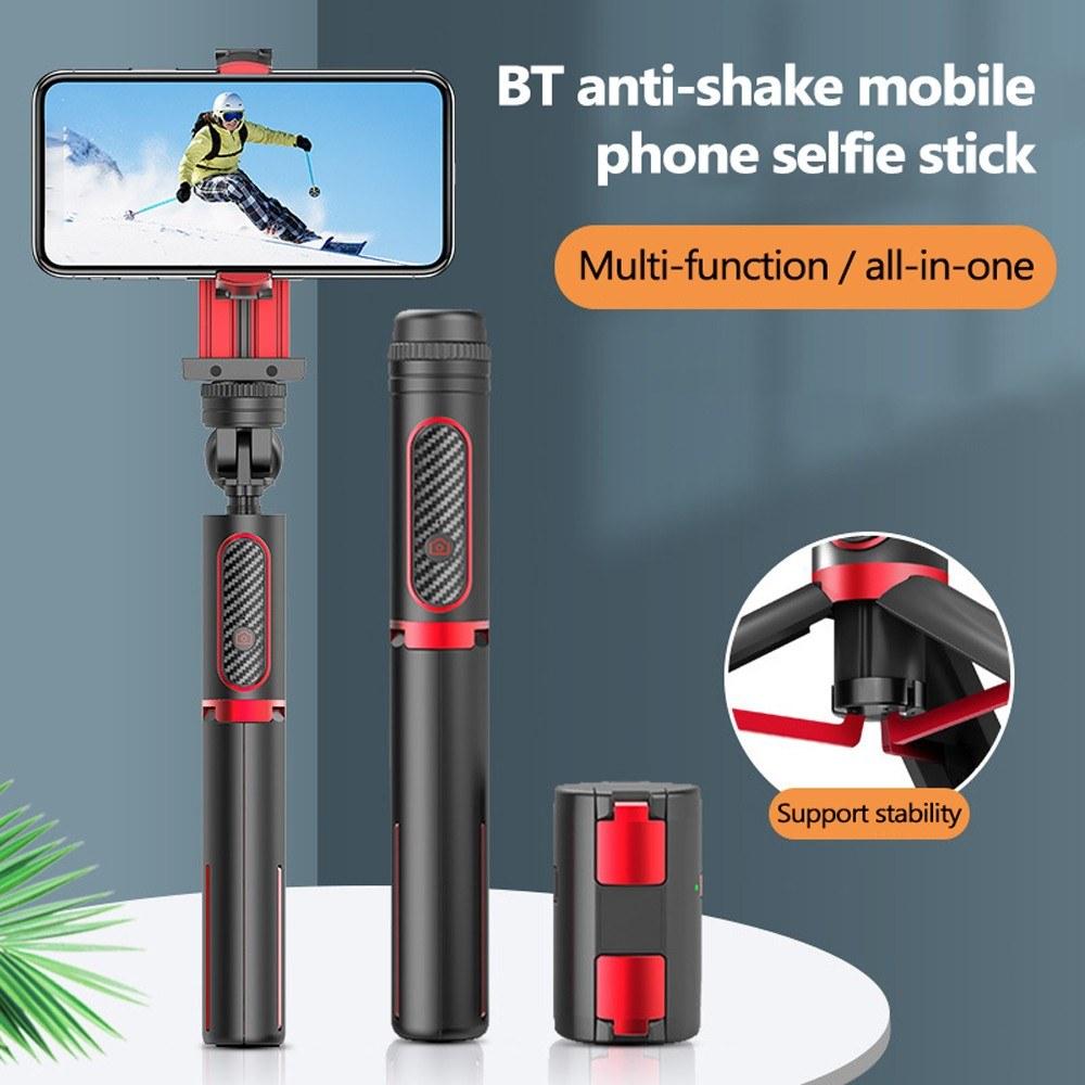 Cell Phone Selfie Uniaxial Stabilizer Machine Images Stabilization Live BT Anti-shake Tripod Steadys Device