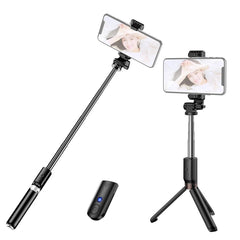 Selfie Tripod Stand and Phone Holder Multi-functional Cellphone Selfie Rod