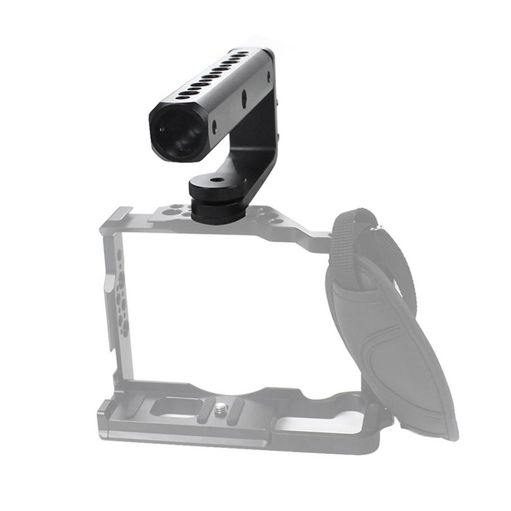 Top Handle Grip Aluminum Alloy with Cold Shoe Mount