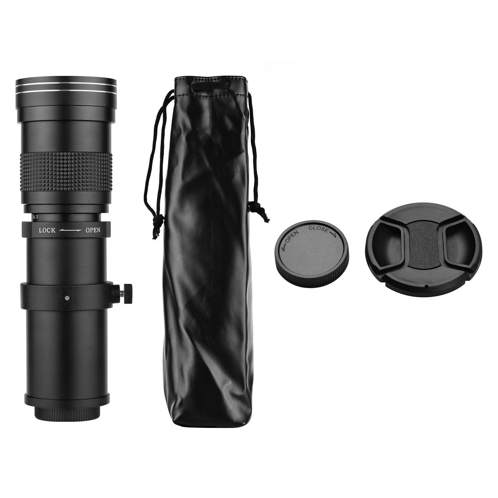 Camera MF Super Telephoto Zoom Lens F/8.3-16 420-800mm T Mount