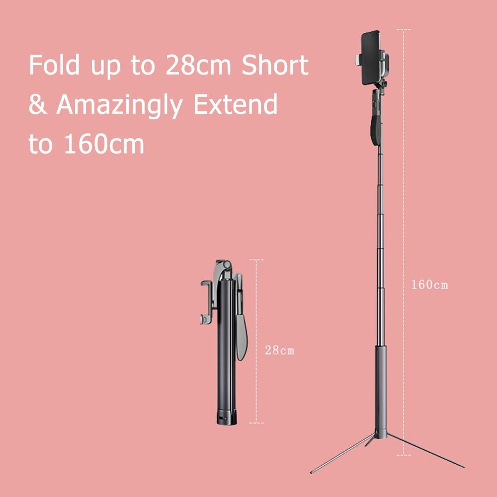 Mini Phone Tripod Stand Portable Selfie Stick Handheld Stabilizer