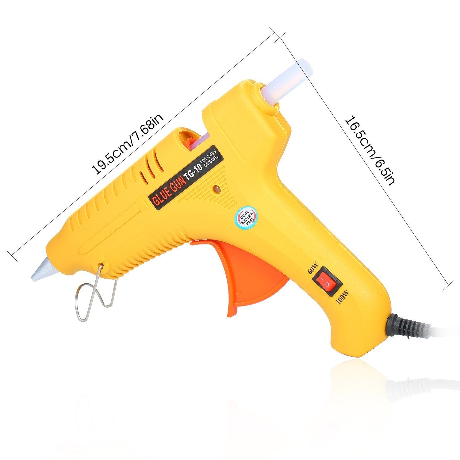 Hot Melt Glue Gun 60W/100W Power Adjustable Machine Multi-functional