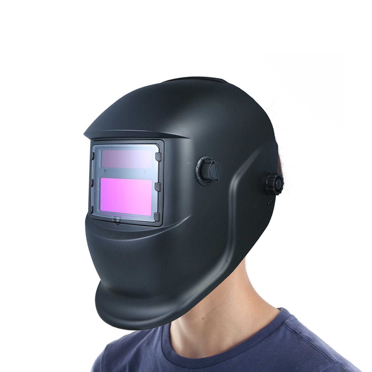 Welding Helmet Solar Powered Auto Darkening Protective Shield with Variable Shade from DIN9 to DIN13