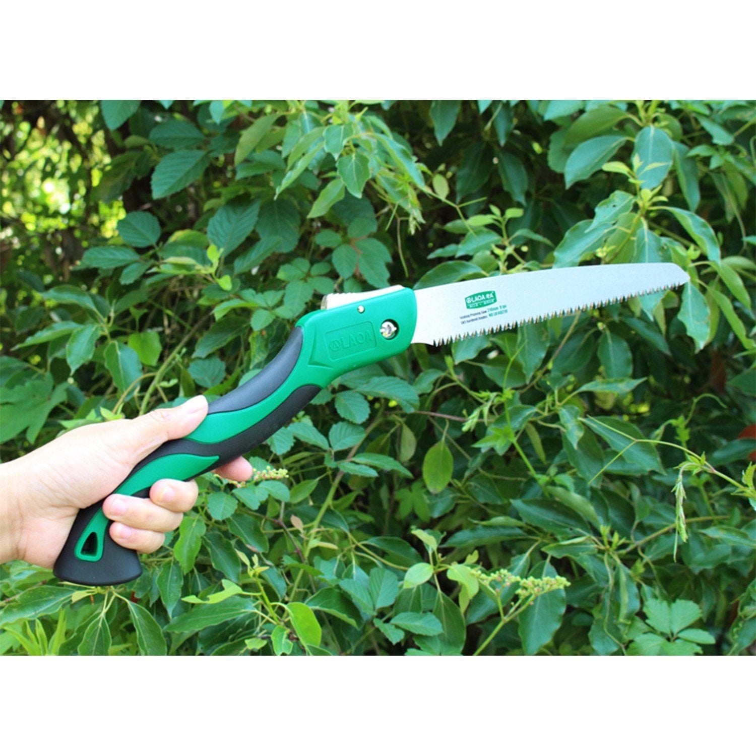 250mm Folding Hand Saw Pruning with Razor for Wood Tree Camping Trimming Gardening