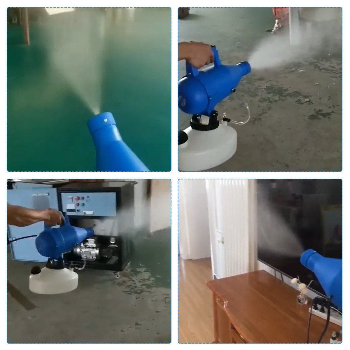 Electric ULV Fogger Portable Ultra-Low Volume Atomizer Sprayer Fine Mist Blower Pesticide Nebulizer 4.5L