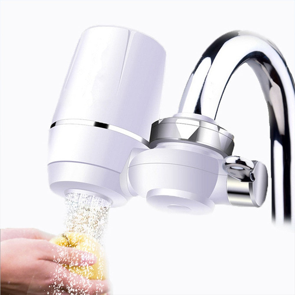 Tap Water Purifier Clean Kitchen Faucet Remove Water Impurities Rust Mini Washable Ceramic Percolator Water Filter