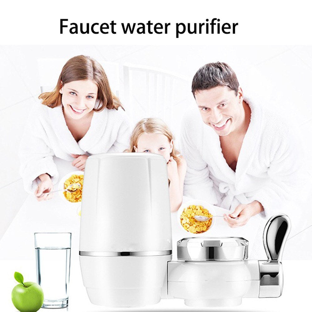 Tap Water Purifier Clean Kitchen Faucet Remove Water Impurities Rust Mini Washable Ceramic Percolator Water Filter