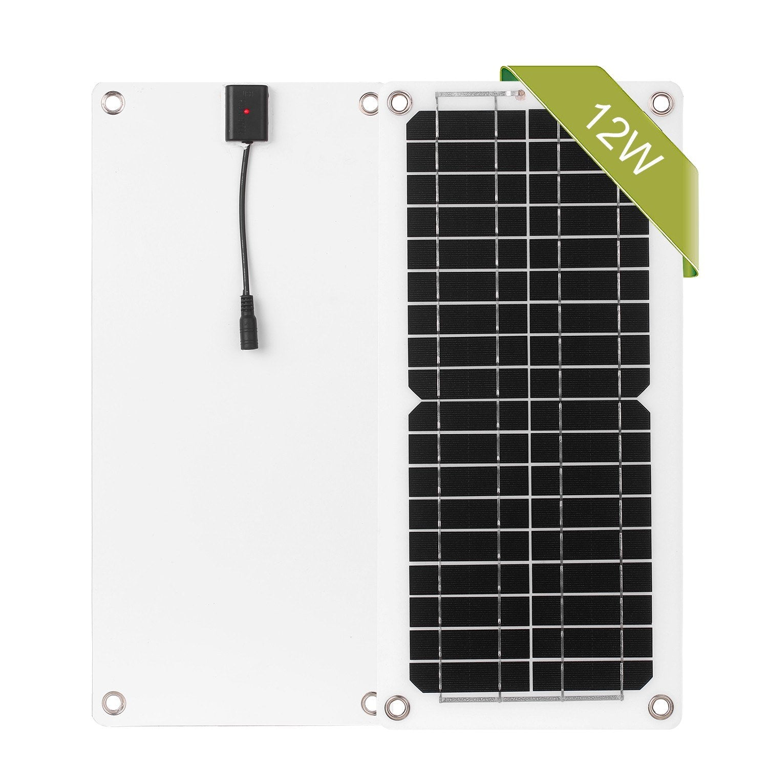 12W Solar Panel Kit USB Port Off Grid Monocrystalline Module