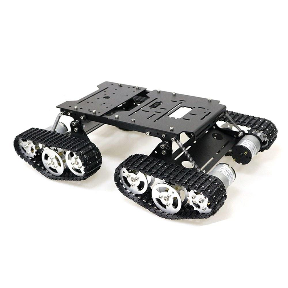 Smart Car Robot 4WD Shock Absorbing Robotic Tank Chassis Kit