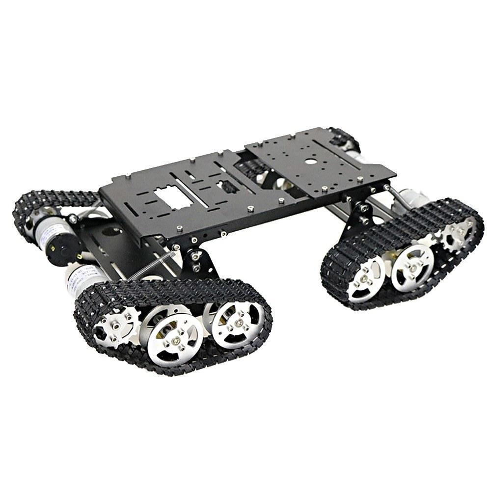 Smart Car Robot 4WD Shock Absorbing Robotic Tank Chassis Kit