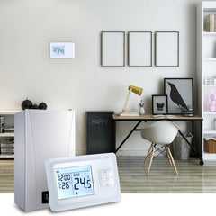 LCD Digital Heating Thermostat Programmable Wall-mounted Furnace Wifi