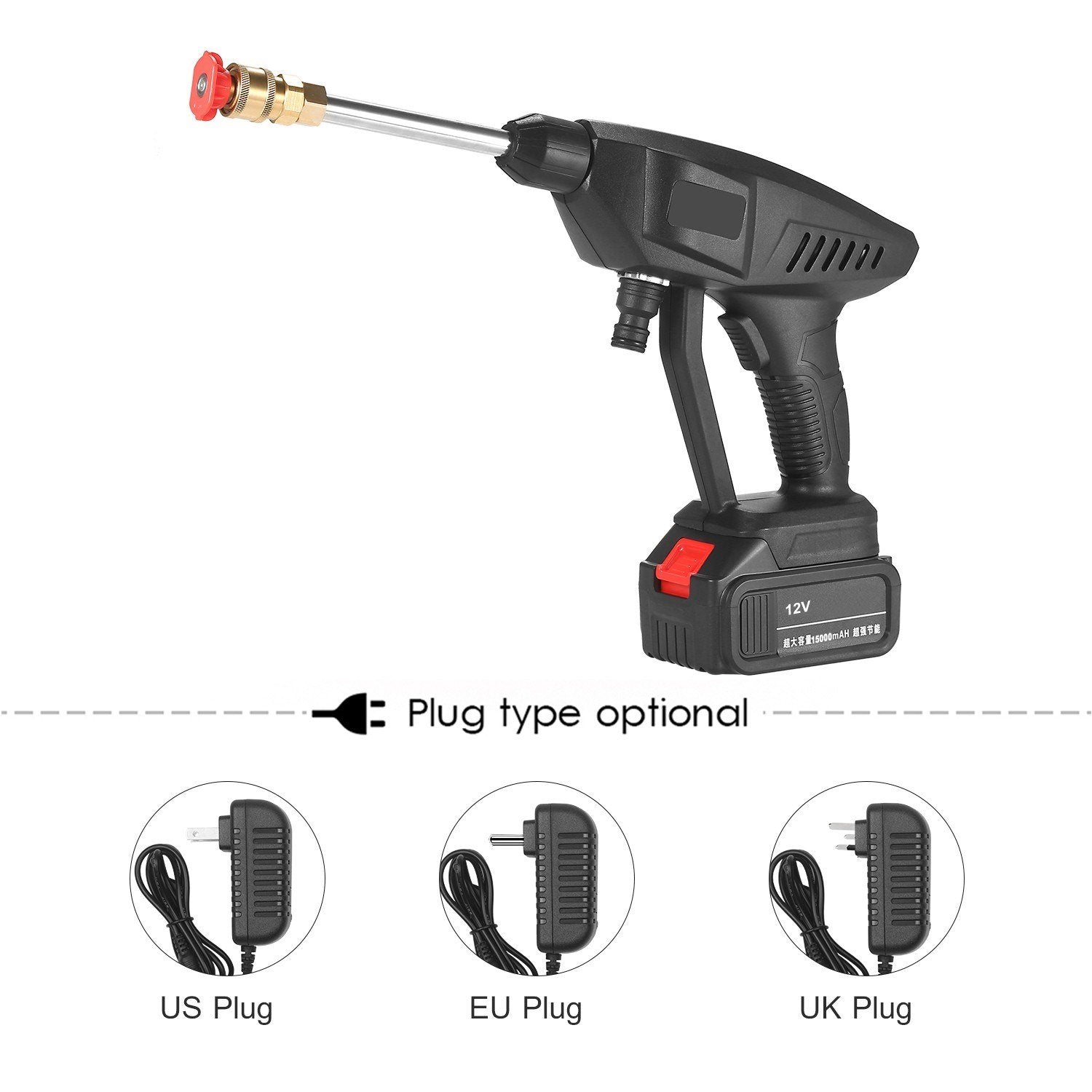 Portable High Pressure Washer Machine With Foam Generator Nozzle