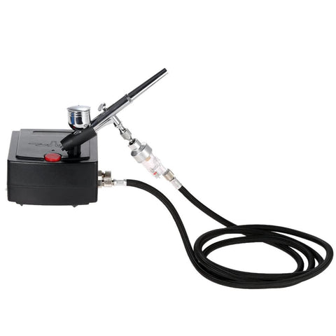 Professional Gravity Feed Dual Action Airbrush for Art Painting Tattoo Manicure Craft Cake