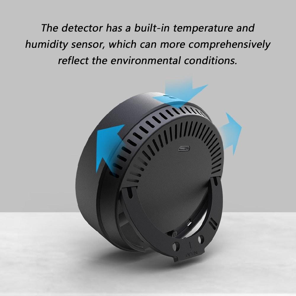 WIFI Intelligent CO2 Carbon Dioxide Temperature Humidity USB Air Quality Tester Detector