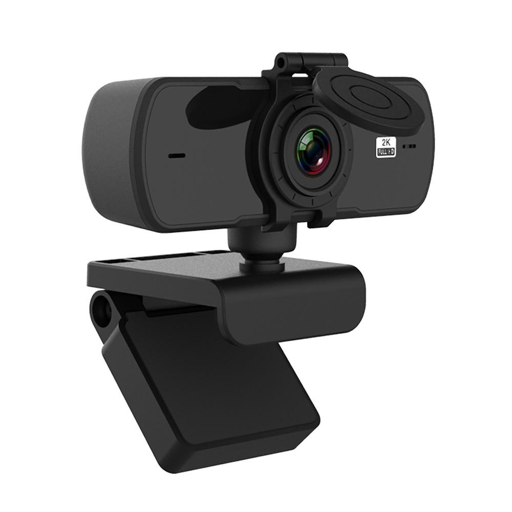 USB Webcam 2K High-definition Computer Camera Conference Cam with Microphone Driver