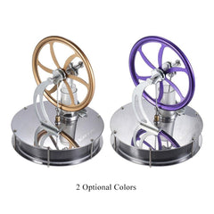 Low Temperature Stirling Engine Motor Model Heat Steam Education Toy DIY Kit