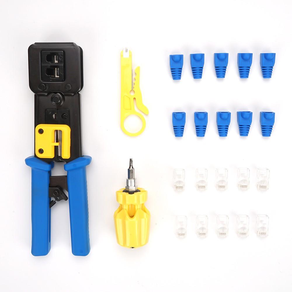 Ethernet Network Repair Tool Kit Used for Repairing or Installing Cable Tester 103pcs