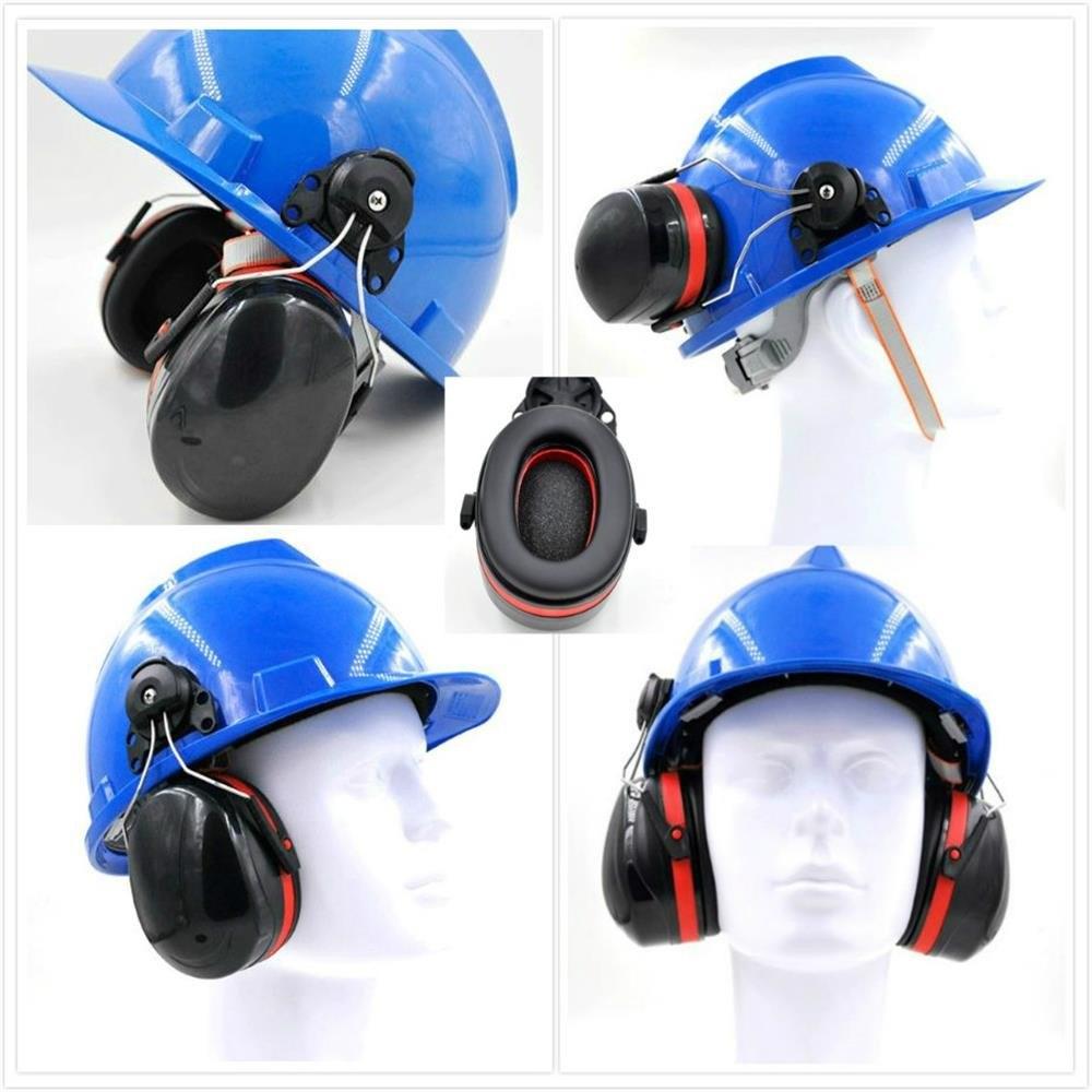 Hard Hat Mounting Ear Muffs Cap Noise Reduction Covers Noise-cancelling Helmet Attachable Defenders