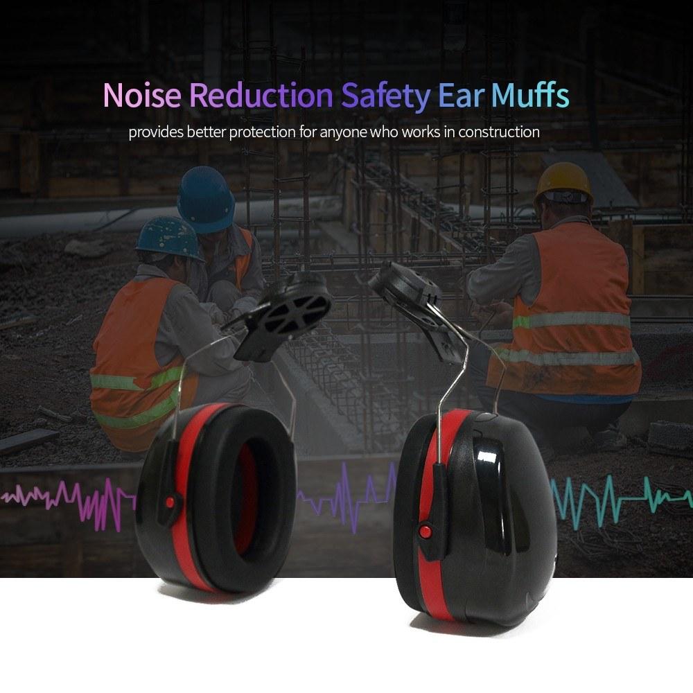 Hard Hat Mounting Ear Muffs Cap Noise Reduction Covers Noise-cancelling Helmet Attachable Defenders