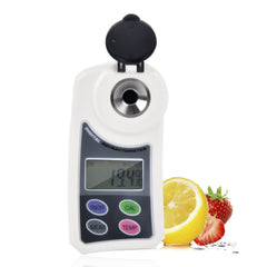 Digital Brix Sugar Refractometer Electronic Handheld Sweetness Meter for Water Fruit Crops