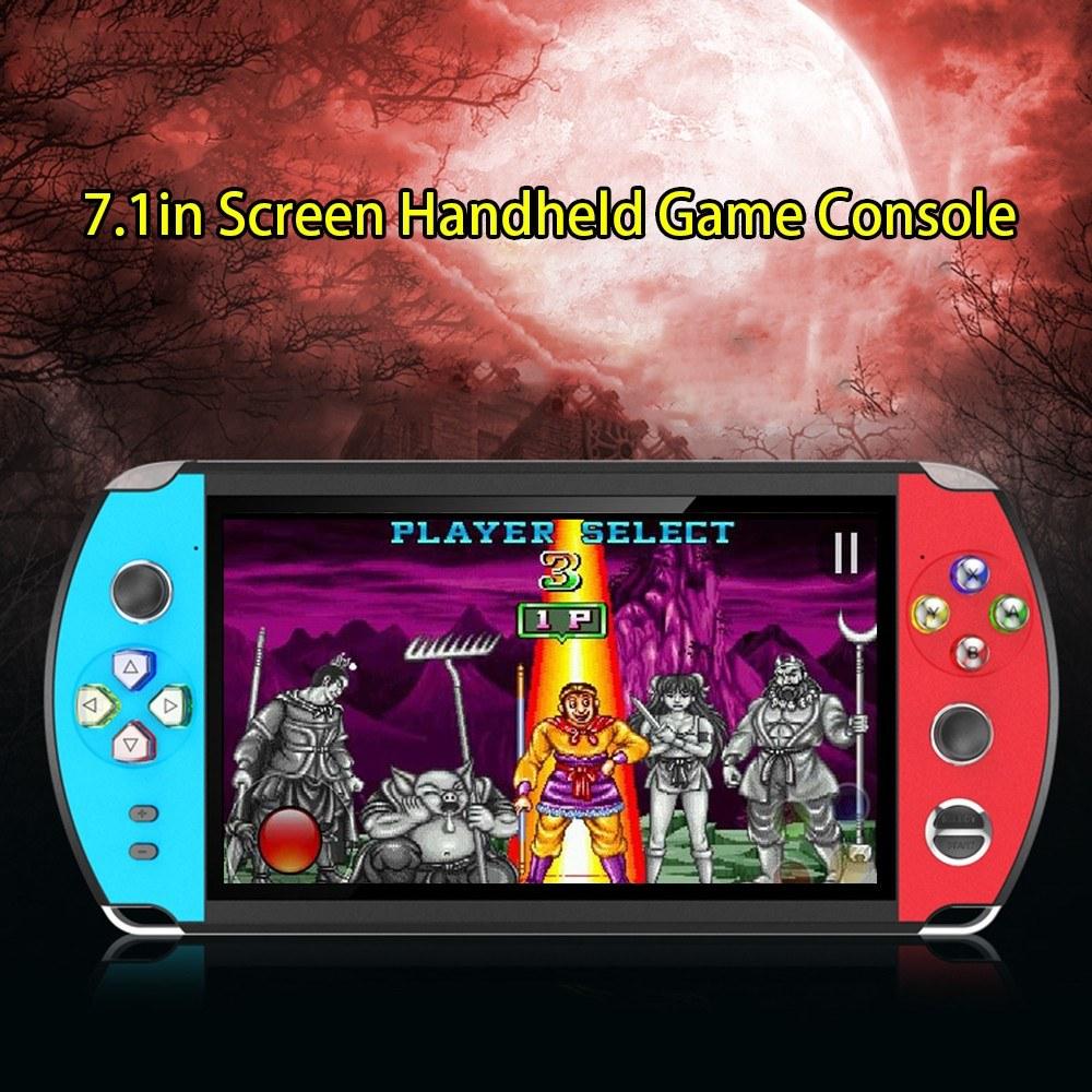 7.1-Inch Large Screen Handheld Game Player Portable Video Console