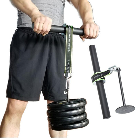 Wrist Blaster Power Weight Roller Trainer Triceps Lifting Rope Gripper Strengthener Equipment