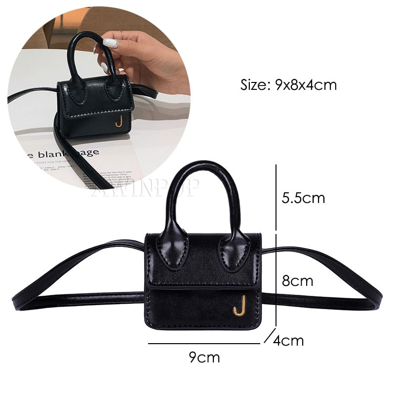 Luxury Handle Mini J Bags Brand Purses Handbags Women Designer Small Shoulder Crossbody Bags Female Lipstick Bag