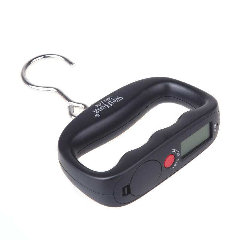 Digital Portable Electronic Luggage Weight Hook Hanging Scale LCD Display 50kg /10g