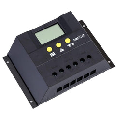 Solar Charge Controller PWM Charging LCD Display Auto Regulator Battery System for Street Lighting