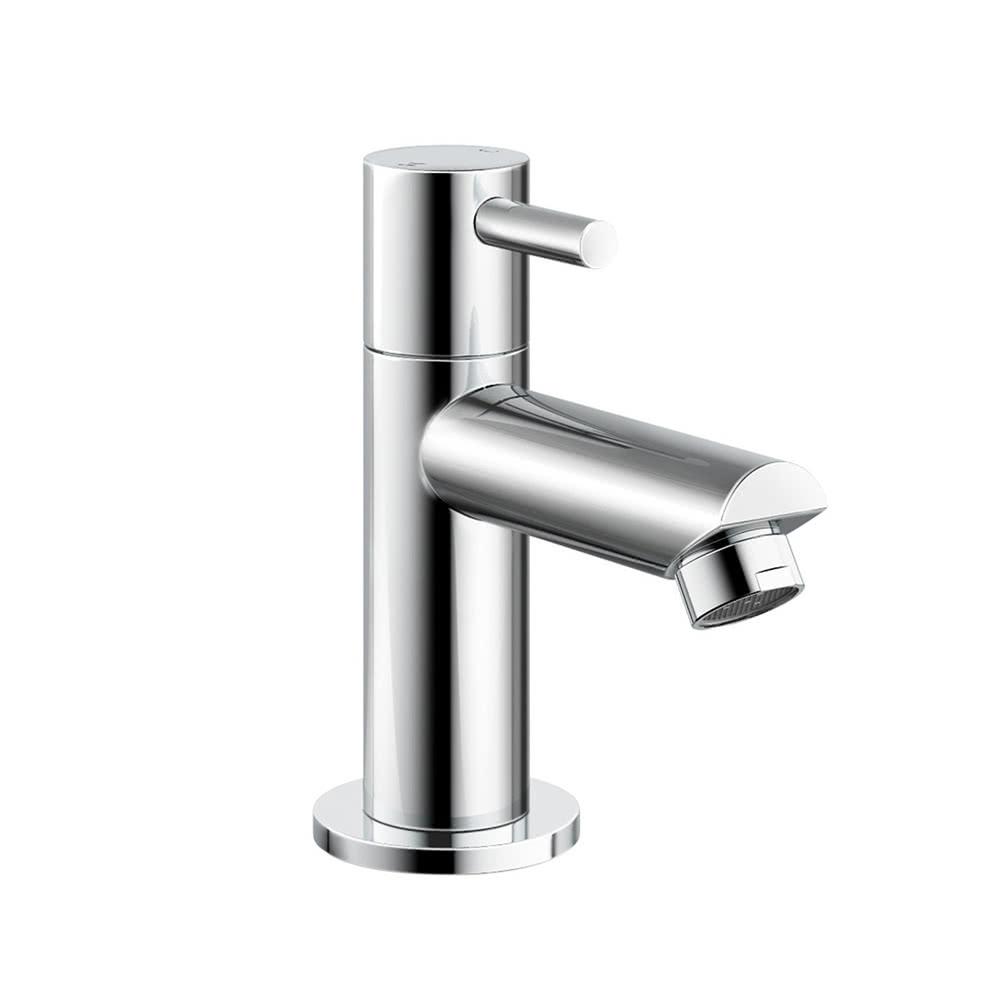 Elegant Chromed Twin Pair Bathroom Faucet Mount Basin Sink Double Tap for Hot and Cold Water